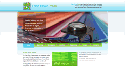 Desktop Screenshot of edenriverpress.co.uk